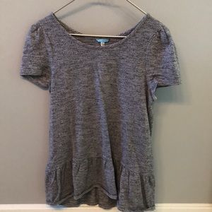 Anthropologie Peplum top